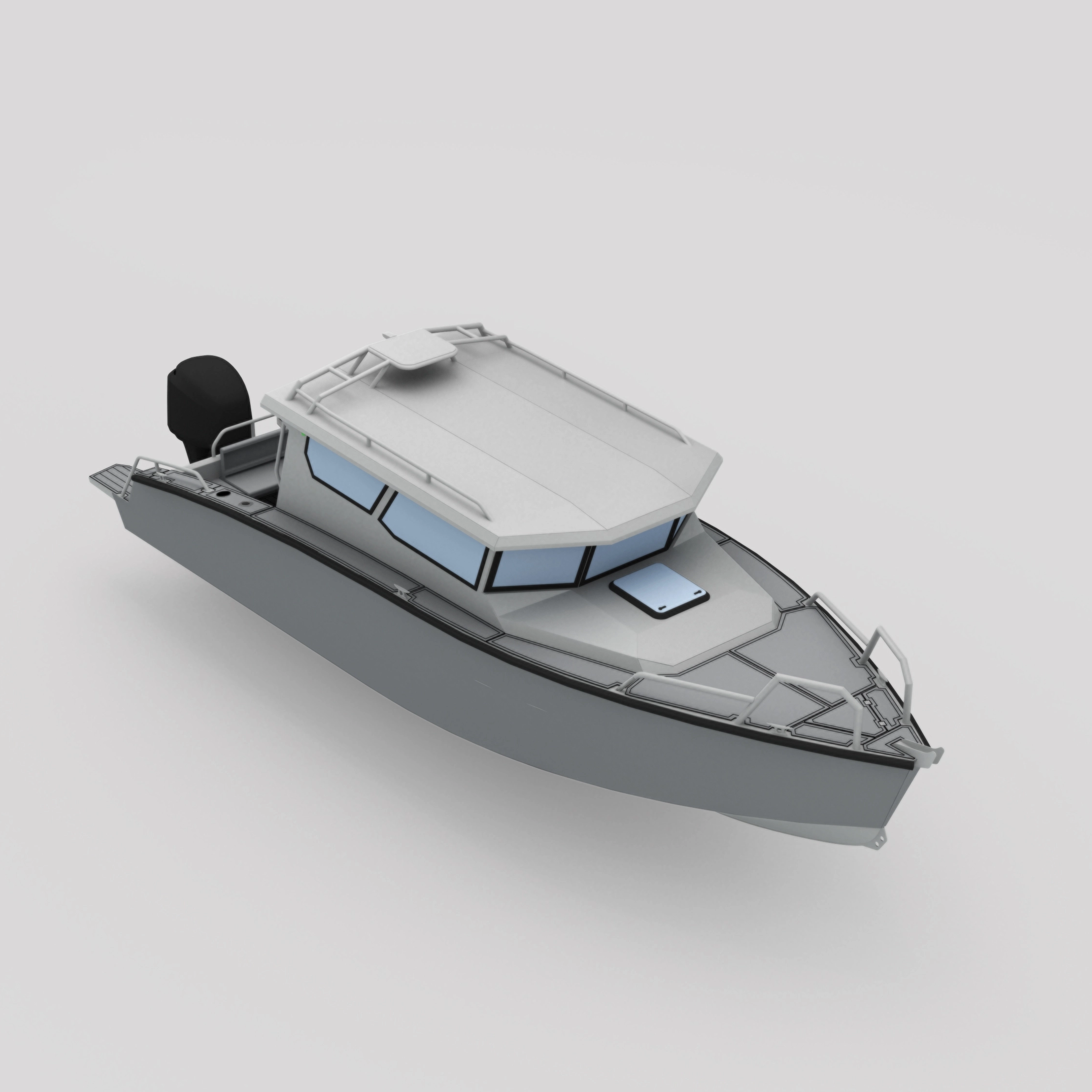 Barco de aluminio Bladecraft 8.4m