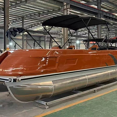 23 pies FIERO DE PISTA PESCA AGUA SPORT PONTOON BARCO