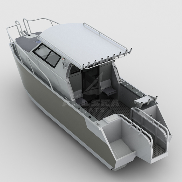 Catamarán de lancha motora de alta mar de ocio ALLSEA 