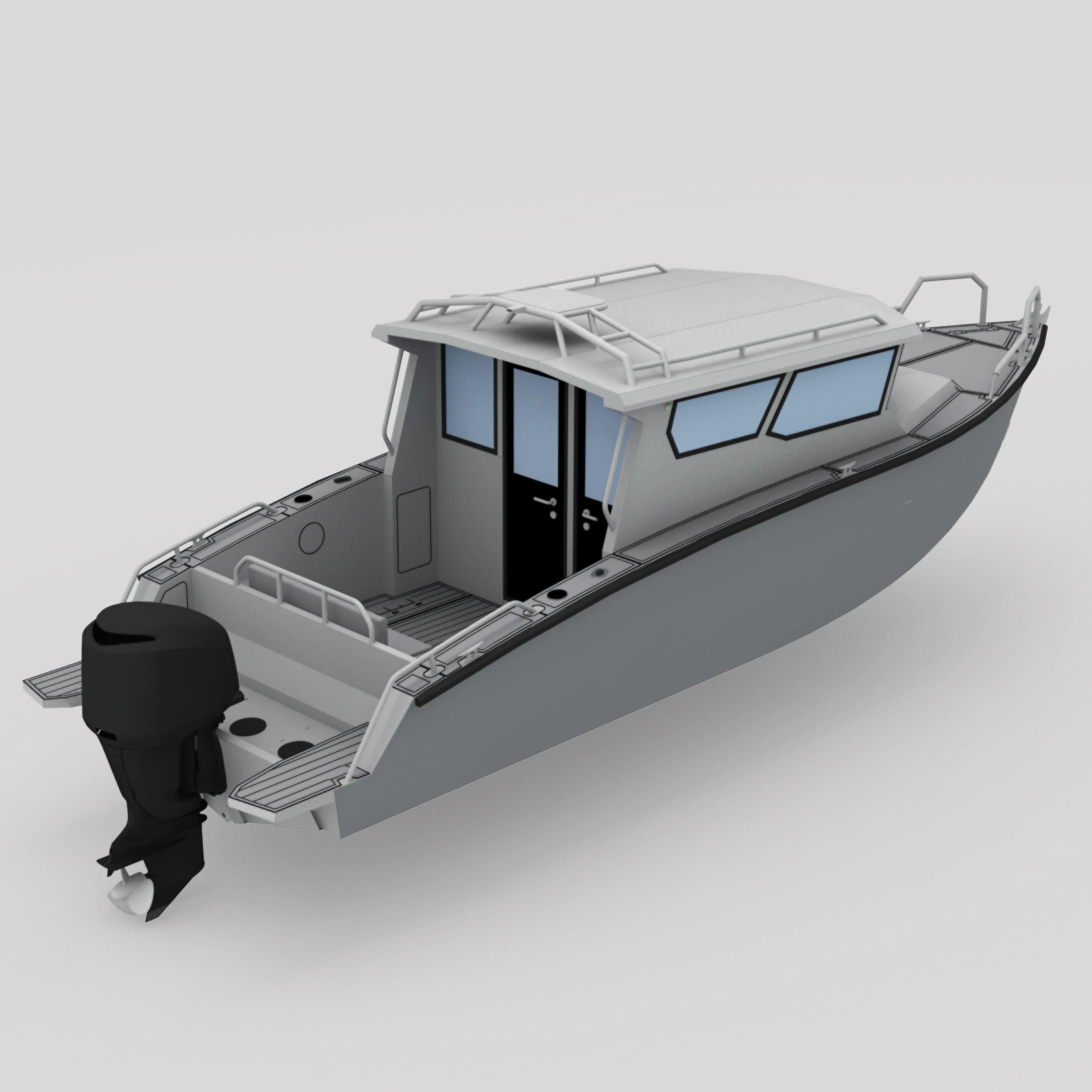 Barco de aluminio Bladecraft 8.4m