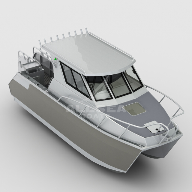 barco de aluminio