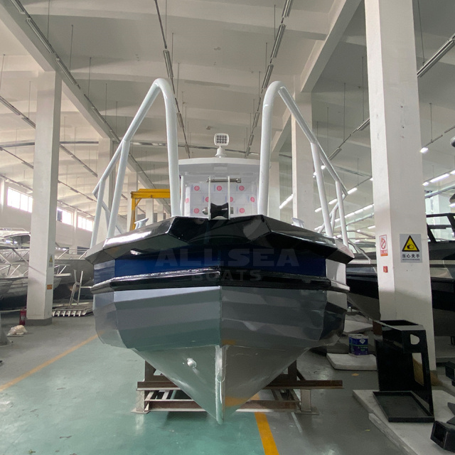 barco de aluminio